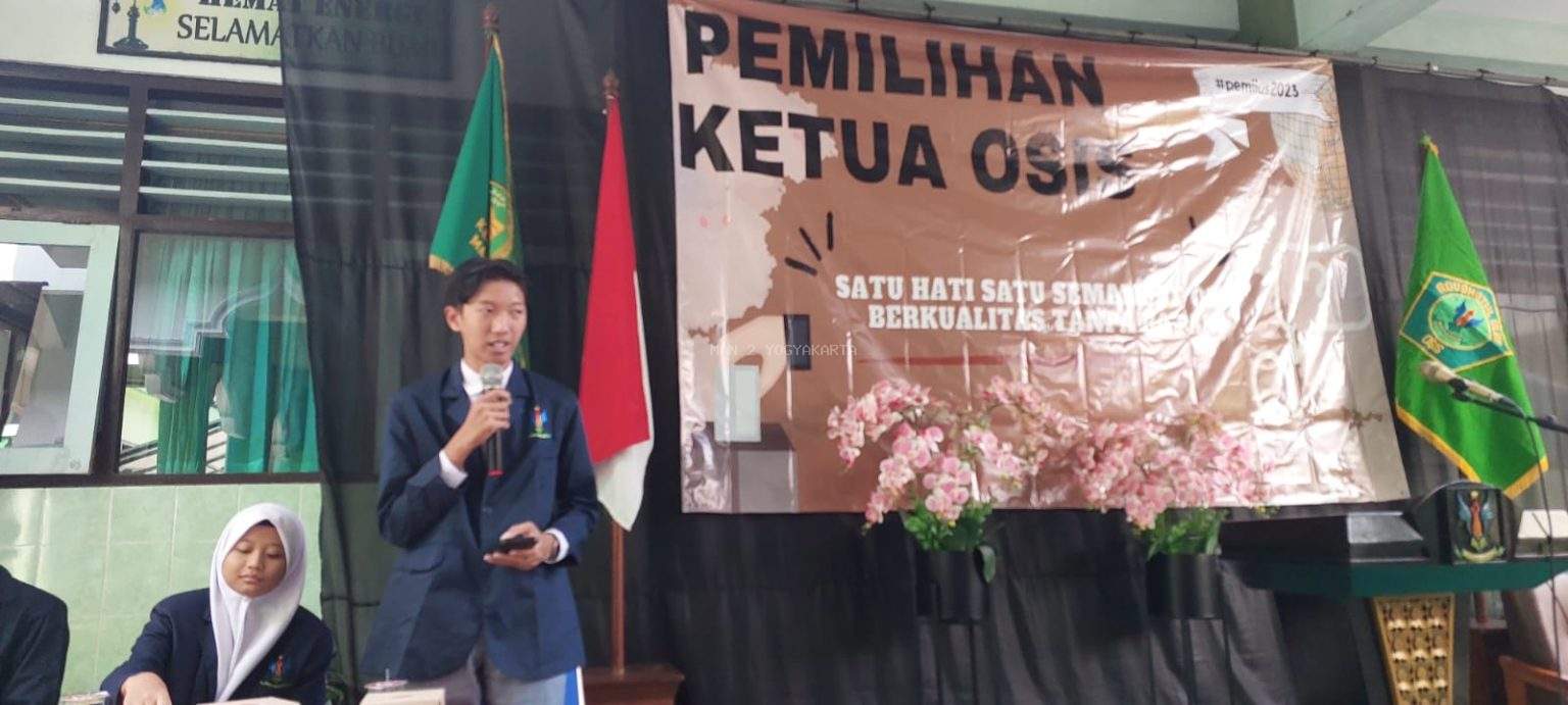 Semarak Pemilos OSIS Digital MAN 2 Yogyakarta