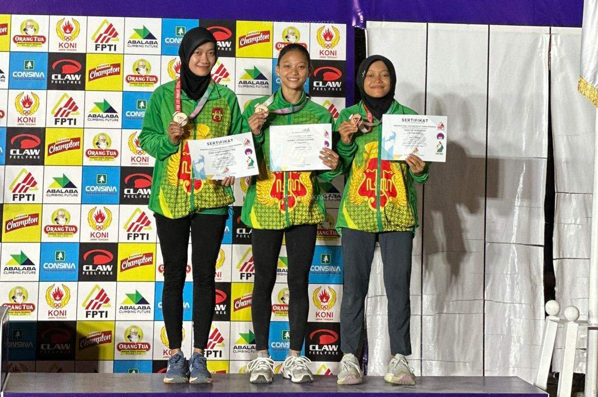 Pada Kejuaraan Seleksi Prapon Panjat Tebing POPNAS XIV 2023, Siswa MAN 2 Yogyakarta Raih Juara 3