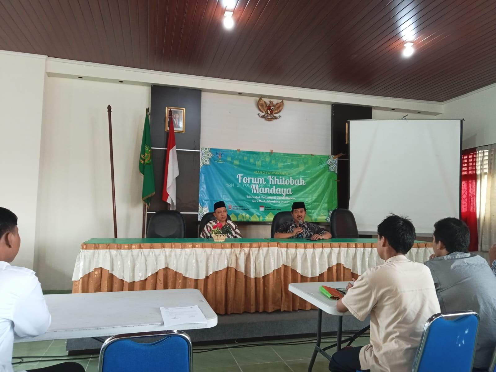 FKM MAN 2 Yogyakarta Adakan Pelatihan Khitobah