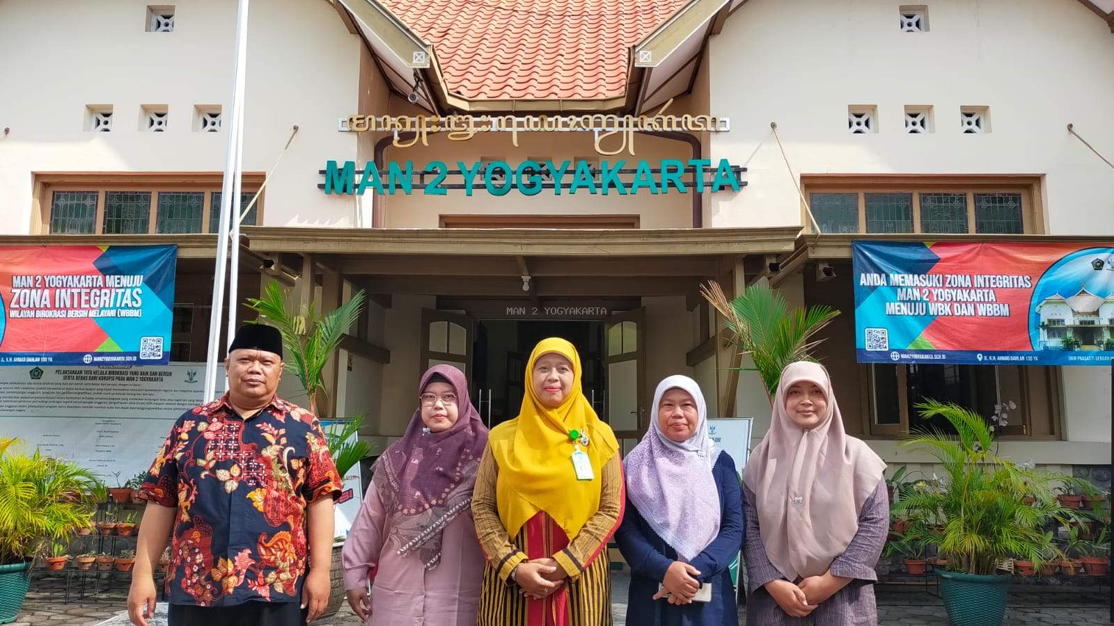 Monitoring Visitasi Tindak Lanjut Hasil AKMI di MAN 2 Yogyakarta  