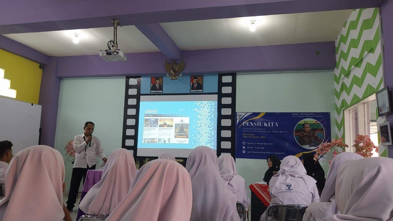 Madrasah Aliyah Negeri 2 Yogyakarta Gelar Pelatihan Jurnalistik 
