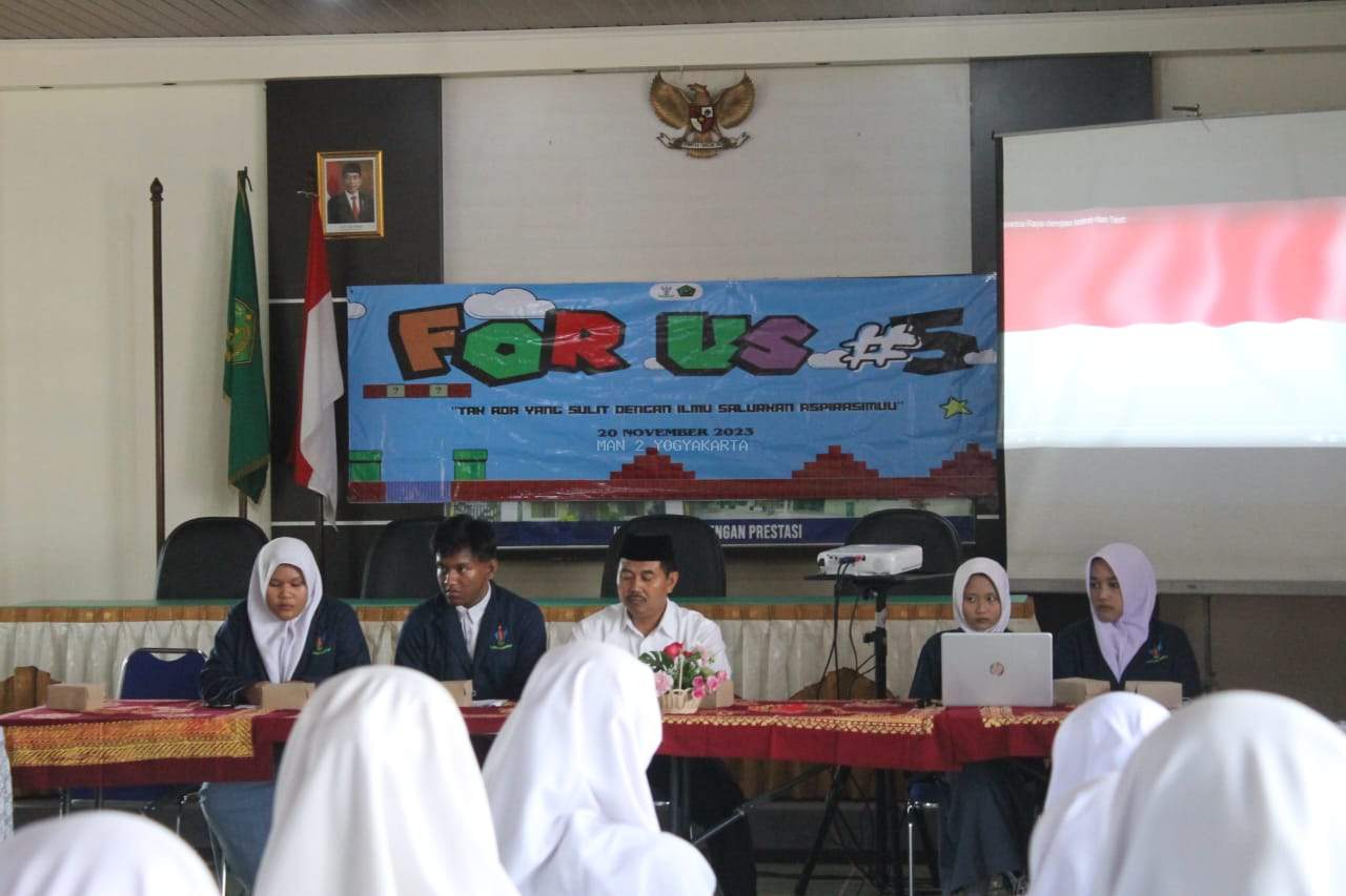 For Us Ajang Curah Segudang Aspirasi MPK MAN 2 Yogyakarta
