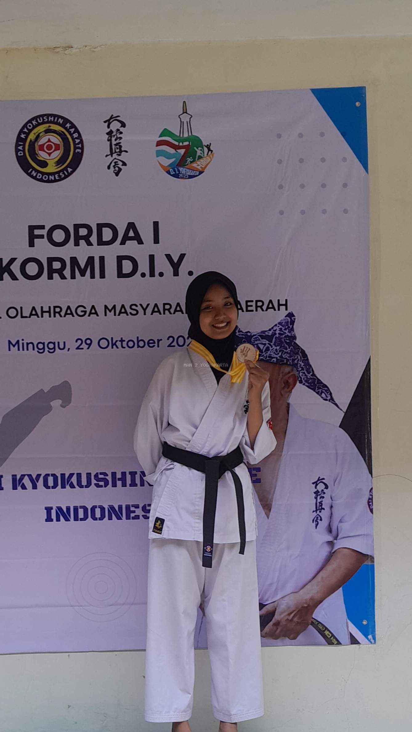 Nabila Nur Azizah Siswa MAN 2 Yogyakarta, Juara 2 Forda I, Kormi DIY