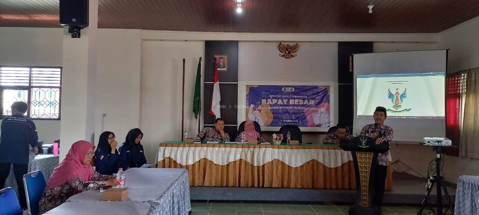MPK - OSIS Roudhatul Ulum MAN 2 Yogyakarta PERIODE 2023/2024  Bahas AD/ART 