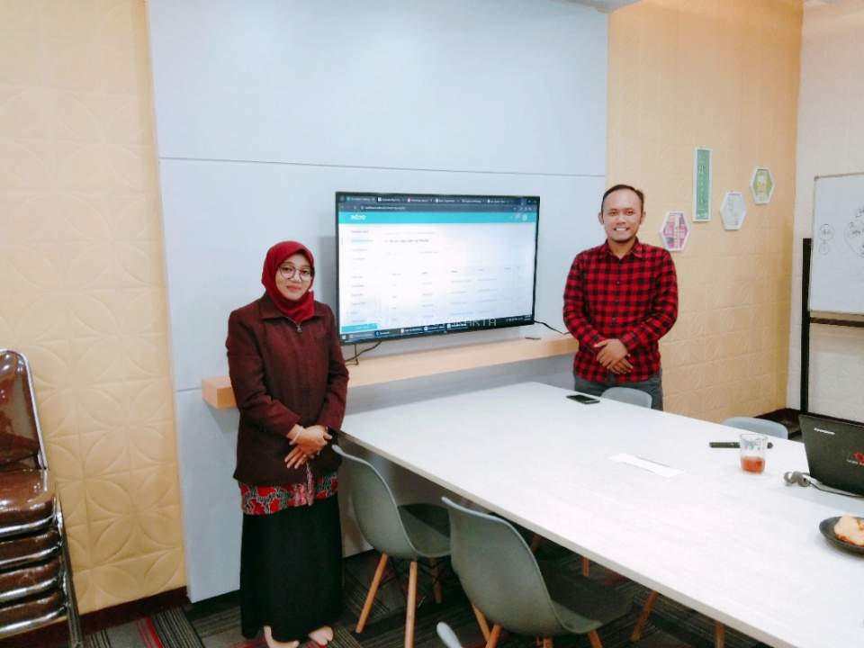 Pustakawan MAN 2 Yogyakarta Mengikuti Bimbingan Teknis Perpustakaan Digital Edoo di Aksaramaya