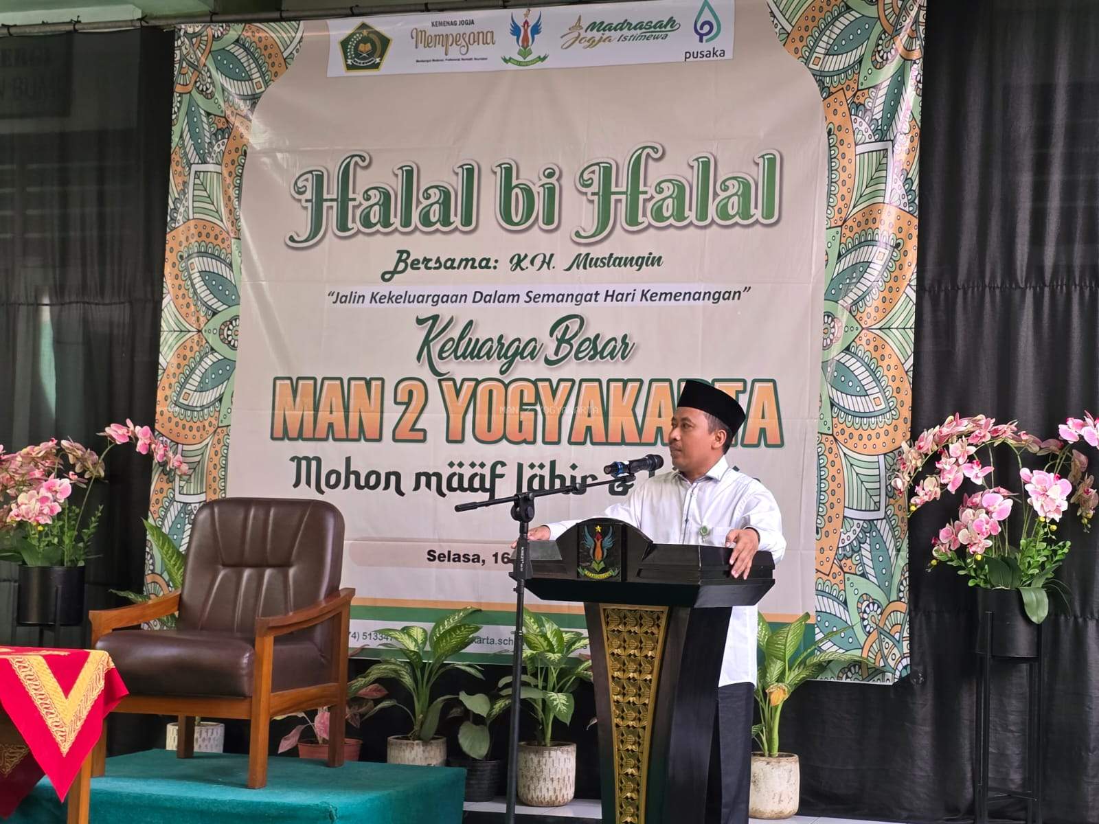 Halal Bihalal MAN 2 Yogyakarta Bersama Kakamenag Kota Yogyakarta