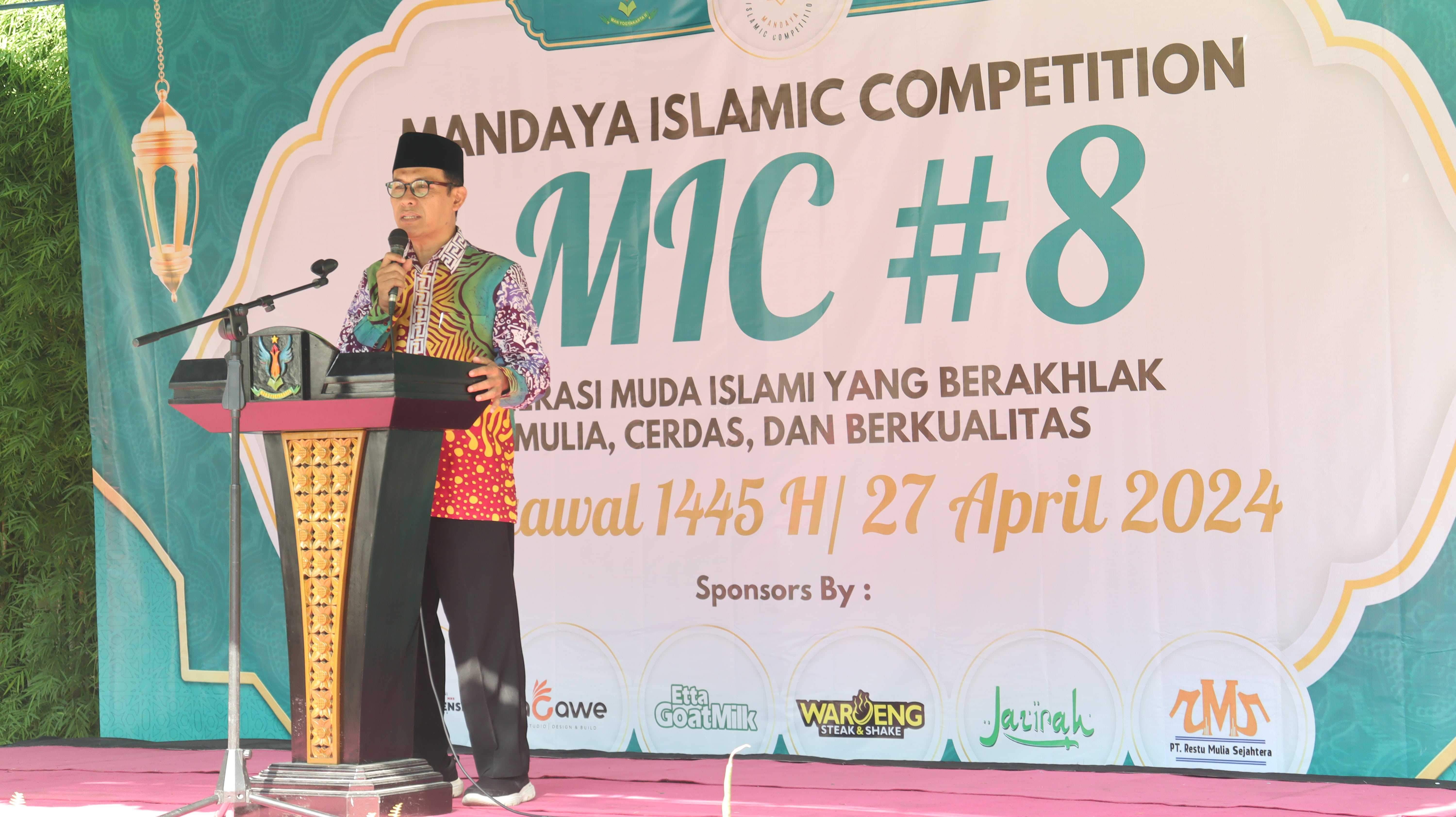 Kemenag Kota Yogykarta Sukseskan Acara MIC #8 (Mandaya Islamic Competition) MAN 2 Yogyakarta