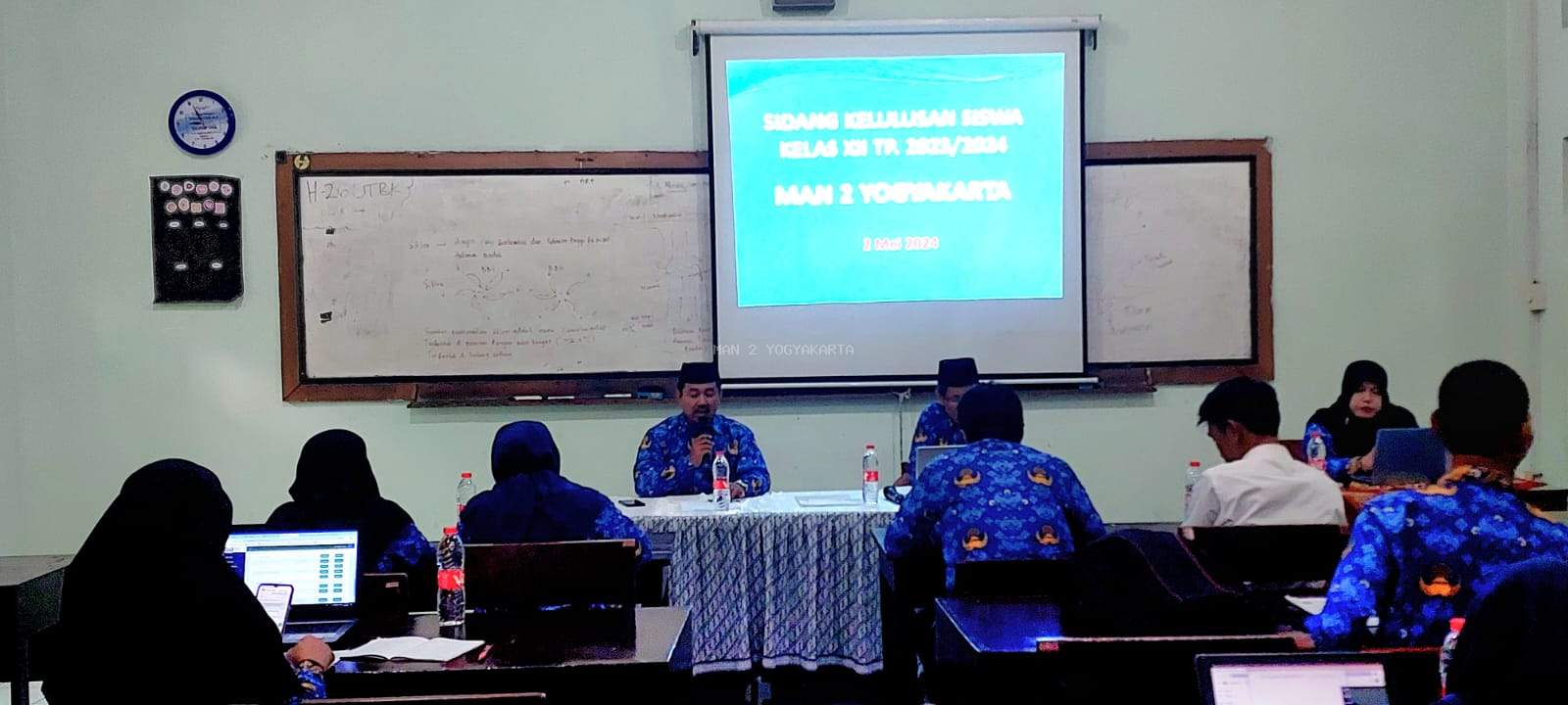 Sidang Kelulusan Kelas XII, MAN 2 Yogyakarta