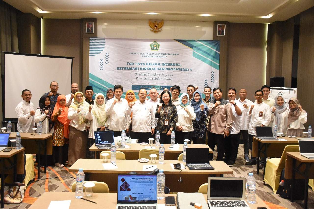 Pimpinan MAN 2 Yogyakarta Ikuti FGD Tata Kelola Internal, Reformasi Kinerja dan Organisasi, Ditjen Pendis Kemenag RI