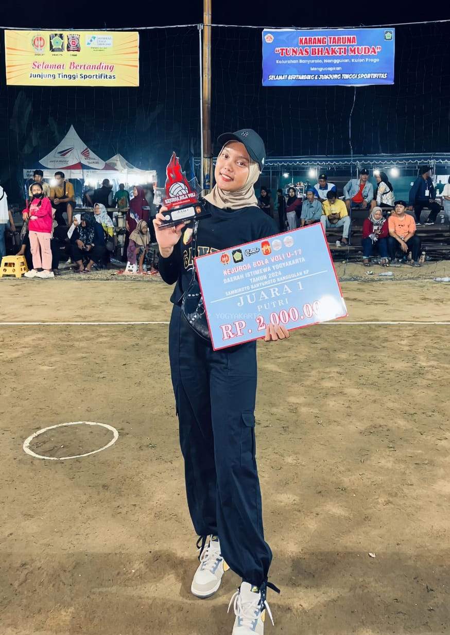 Lakeisha Ganes Siswa KKO, MAN 2 Yogyakarta Juara 1 Pekan Olah Raga Kejuraan Daerah Remaja U-17 2024