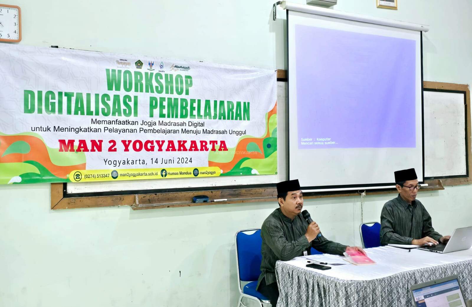 Kepala MAN 2 Yogyakarta Buka Sidang Kelulusan Kelas X dan XI Tahun Ajaran 2023/2024
