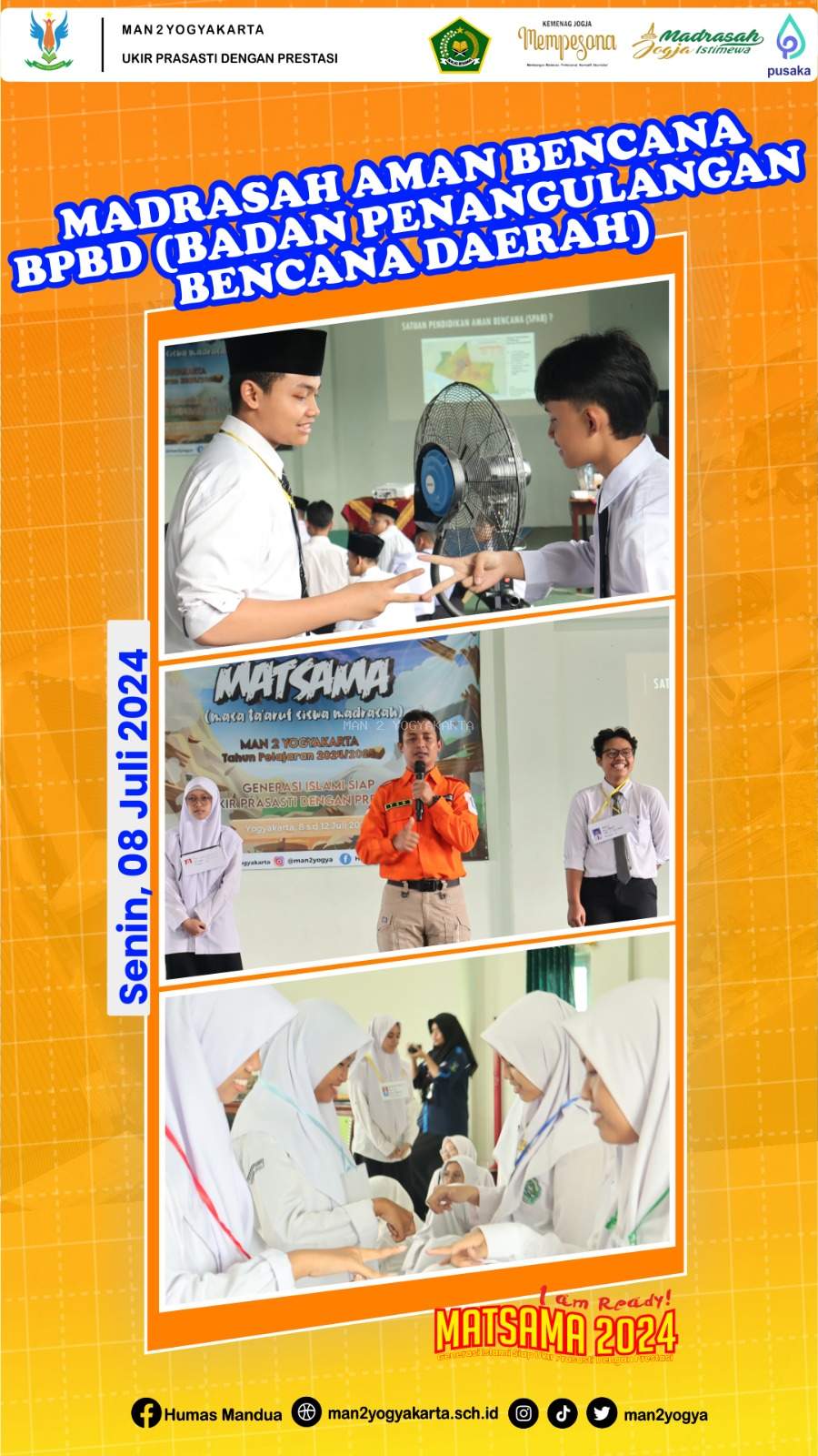Safari Edukasi MATSAMA MAN 2 Yogyakarta 