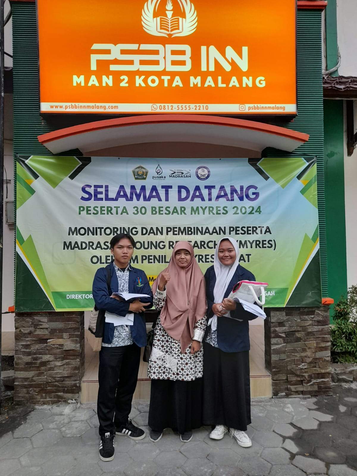 Tim Riset MAN 2 Yogyakarta Melaju ke 30 Besar Madrasah Young Researchers Supercamp (Myres) dari 7.961 Proposal