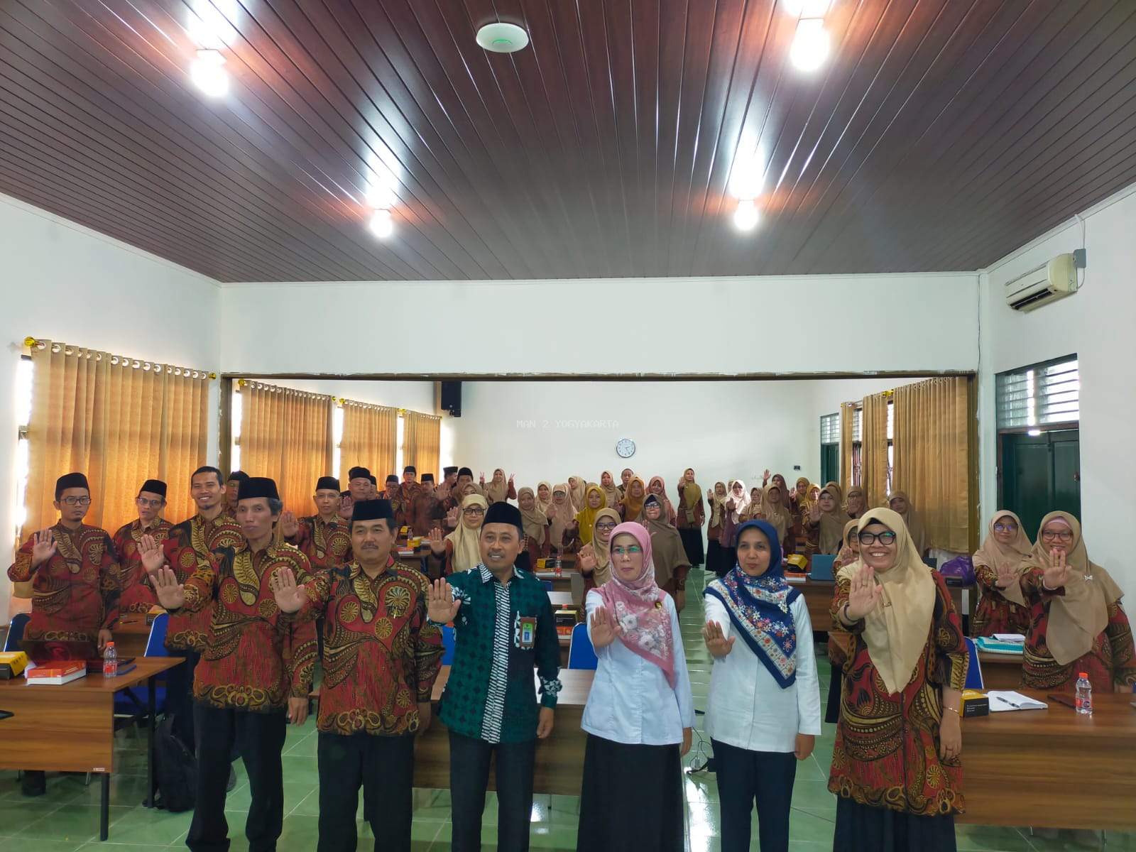 Pembinaan Penguatan Zona Integritas Kekamenag Kota Yogyakarta di MAN 2 Yogyakarta 