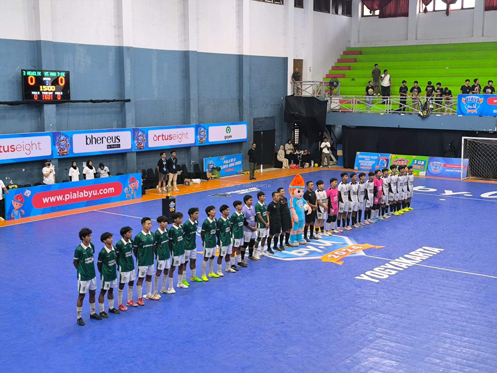 Medali Emas untuk Tim Futsal MAN 2 Yogyakarta Laga Turnamen Piala By.U Provinsi DIY