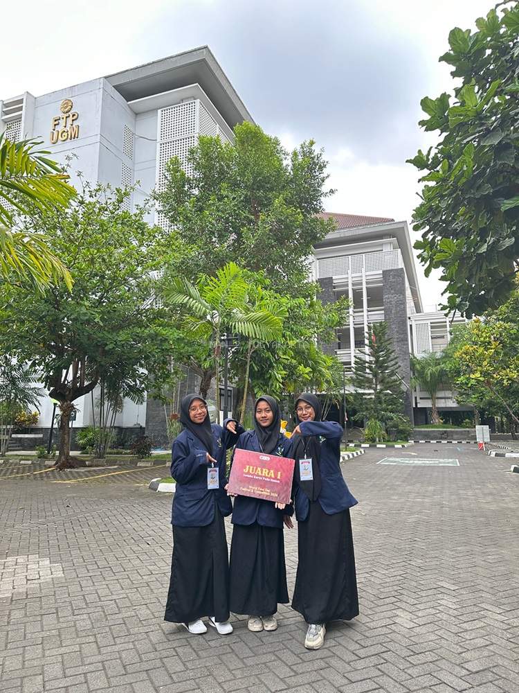 Juara 1 LKTI WFD Festikom UGM 2024 diraih Siswa MAN 2 Yogyakarta