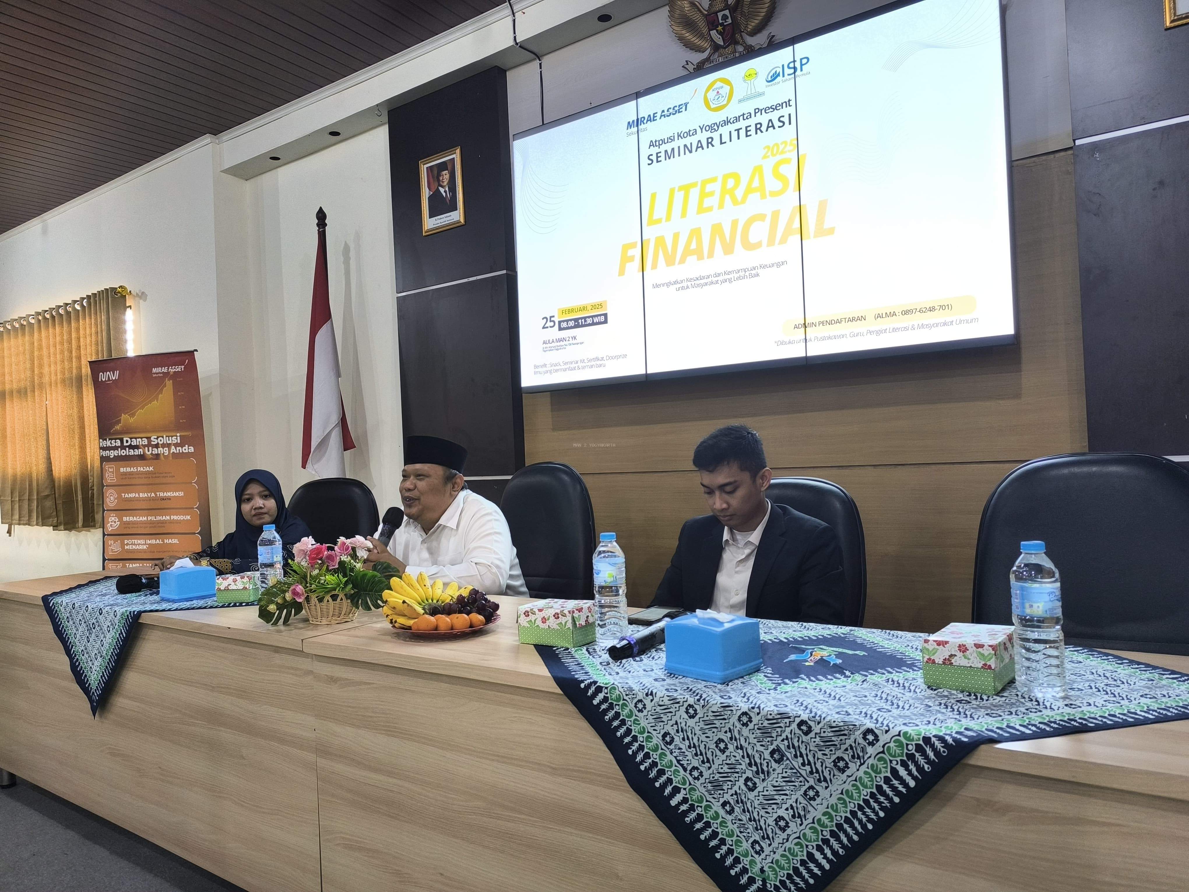 Seminar Literasi Financial 2025  MAN 2 Yogyakarta