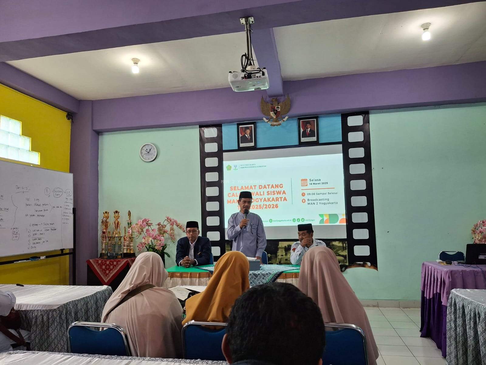 PPDBM Periodik, Komite MAN 2  Yogyakarta Adakan Pertemuan Orang Tua Calon Siswa Jalur JPTT
