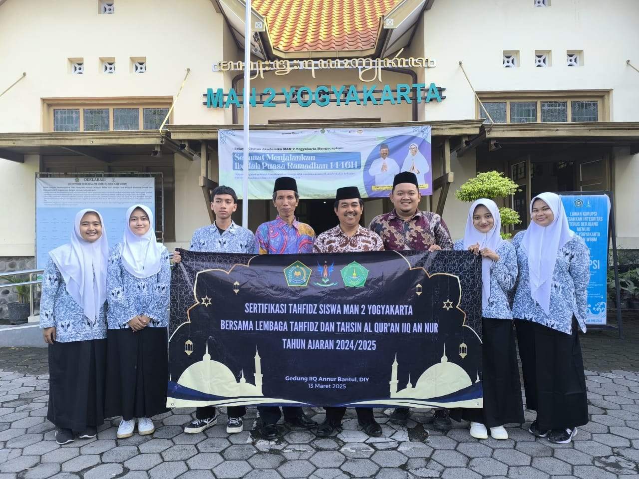 Sertifikasi Tahfidz Tahun 2025, MAN2 Yogyakarta Gandeng Erat Lembaga Tahfidz dan Tahsin Al Quran (LTTQ) An Nur