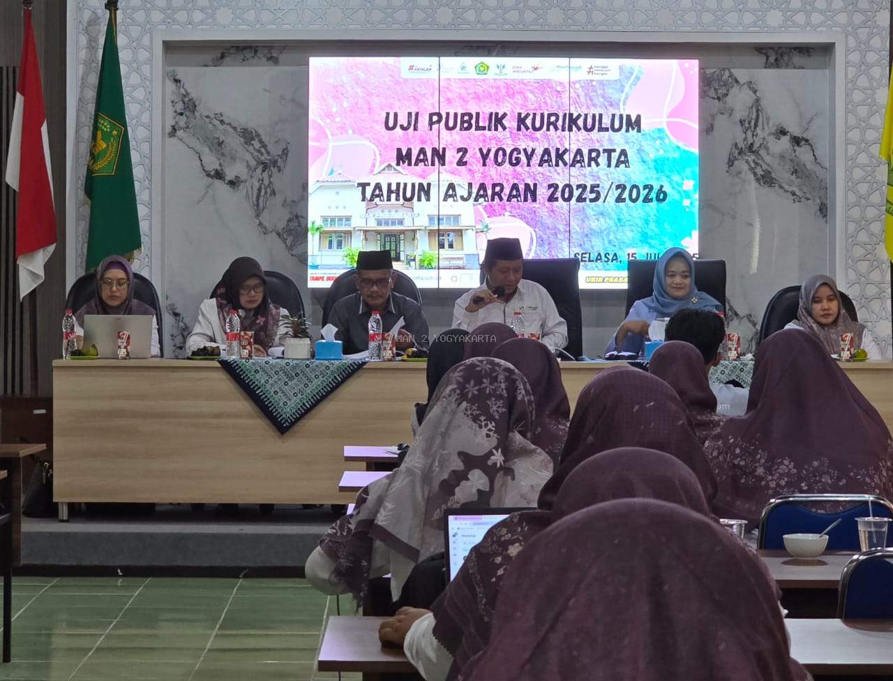 Sadar Budaya Mutu, MAN 2 Yogyakarta Gelar Uji Publik Kurikulum
