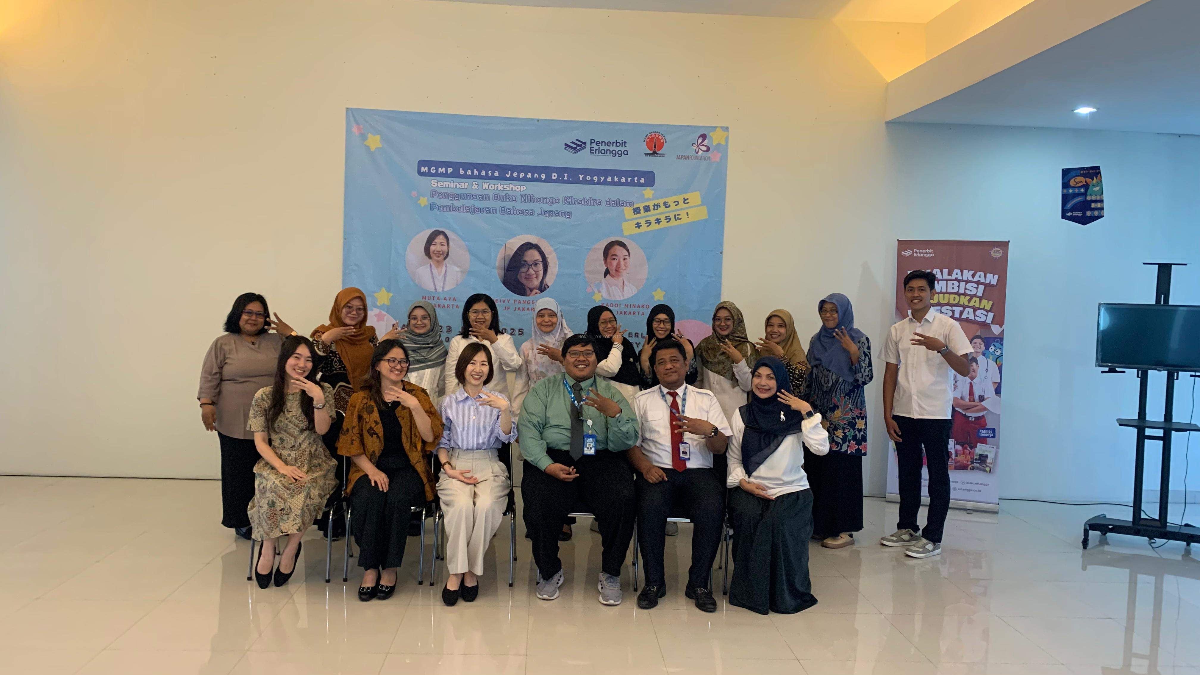 Transformasi Pembelajaran Bahasa: MGMP Bahasa Jepang DIY dan Japan Foundation Hadirkan Workshop Inspiratif