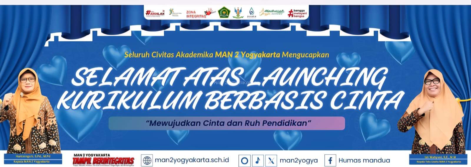 MAN 2 Yogyakarta Siapkan Diri Berevolusi Pendidikan Lewat Kurikulum Berbasis Cinta: Dari Hati Menuju Generasi Hebat