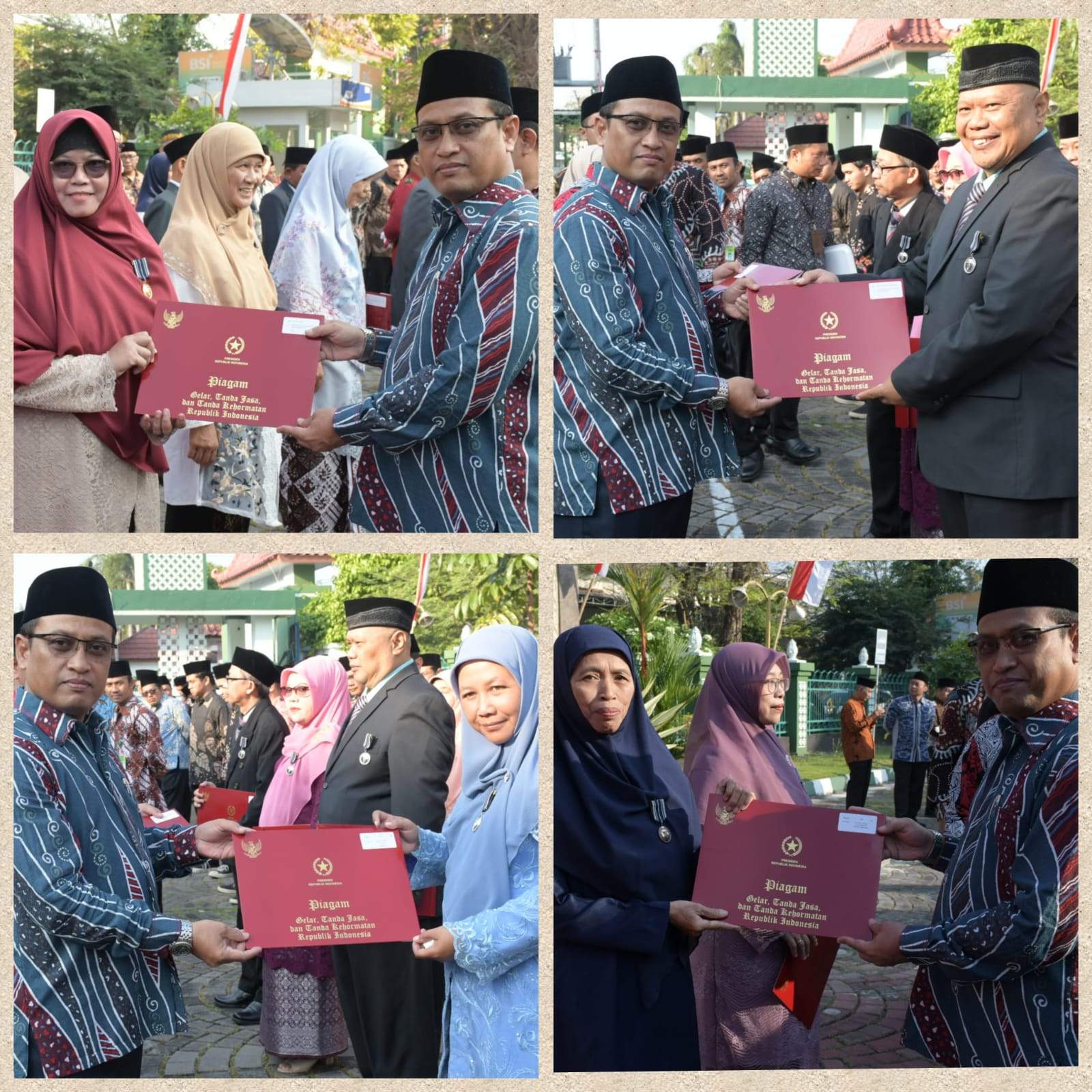 Tiga Guru dan Satu Tenaga Kependidikan MAN 2 Yogyakarta Terima Penghargaan Satyalancana Karya Satya dari Presiden RI pada Upacara HUT RI ke-80   