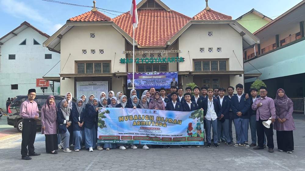 Pelepasan Mubaligh Hijrah Armiftada MAN 2 Yogyakarta
