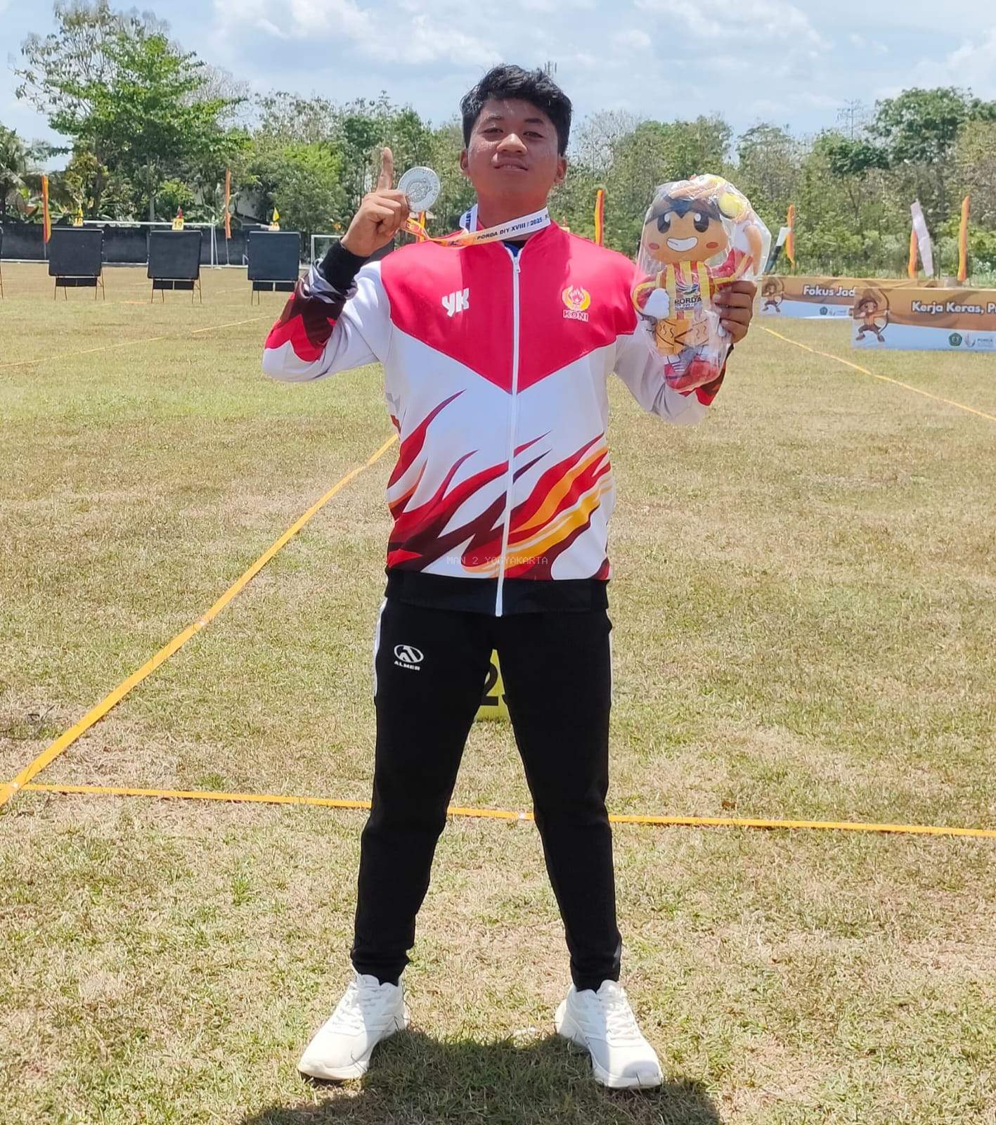 Berlian Nawwar Usnanta Sumbang Prestasi Panahan di PORDA XVII DIY 2025