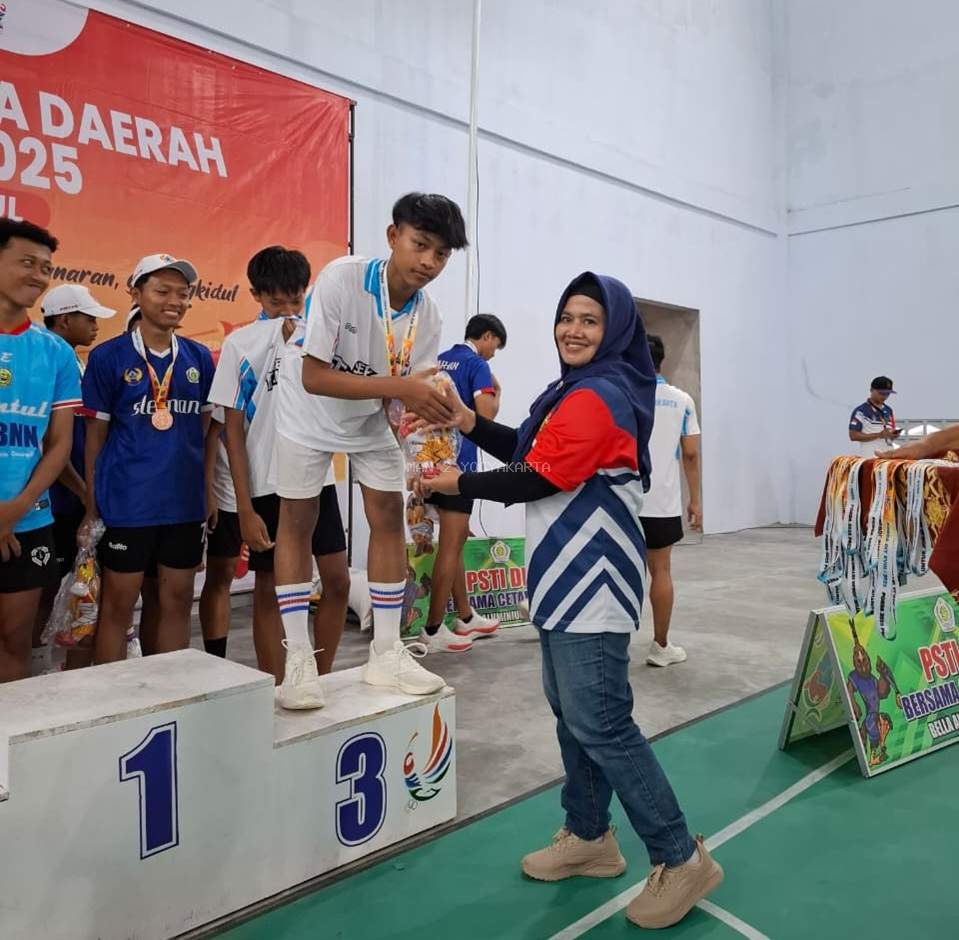 Fattaqwa Widad Adiyaksa Ciputra Ramadhan Sumbang Medali Perunggu Sepak Takraw di PORDA XVII DIY 2025