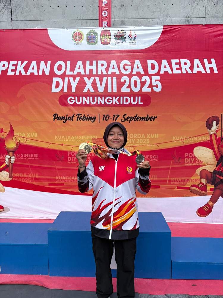 Taqiyya Nur Aziza Borong 3 Medali Emas dan 1 Medali Perak di PORDA DIY 2025