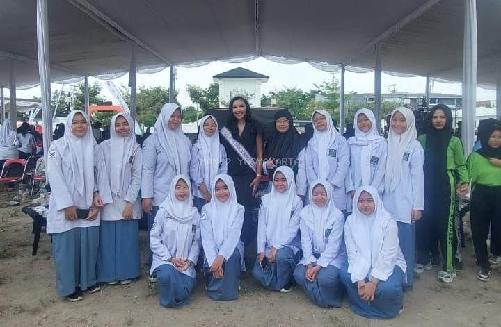 PMR MAN 2 Yogyakarta Ikuti Kampanye Aksi Bergizi DIY Bersama Puteri Indonesia Inovasi dan Teknologi 2025