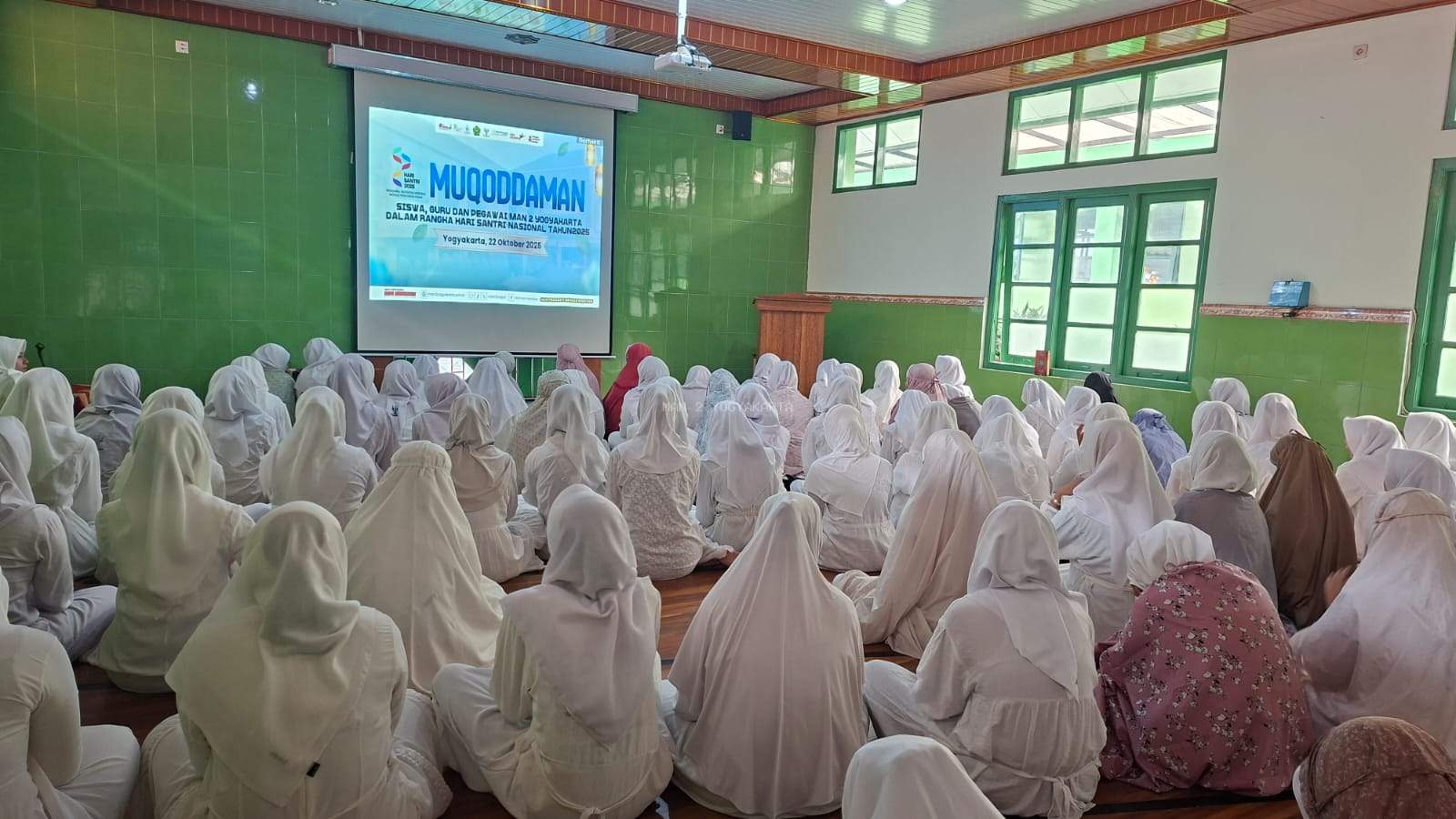 Semarak HSN 2025, GTK dan Murid MAN 2 Yogyakarta Khatamkan Al-Qur’an Lebih dari 15 Kali