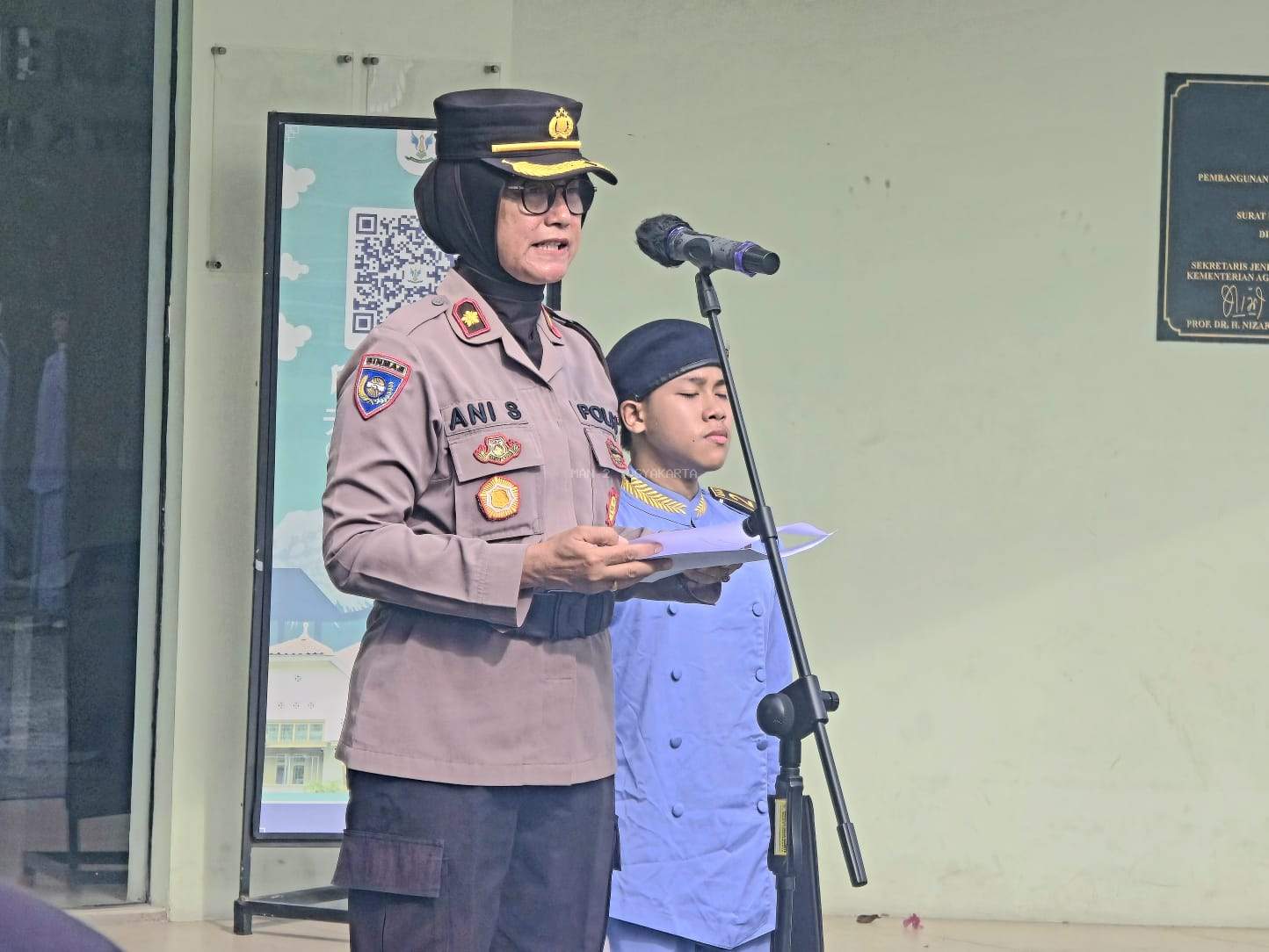 Sinergitas Polri dan MAN 2 Yogyakarta: Menanamkan Semangat Kepahlawanan di Kalangan Murid