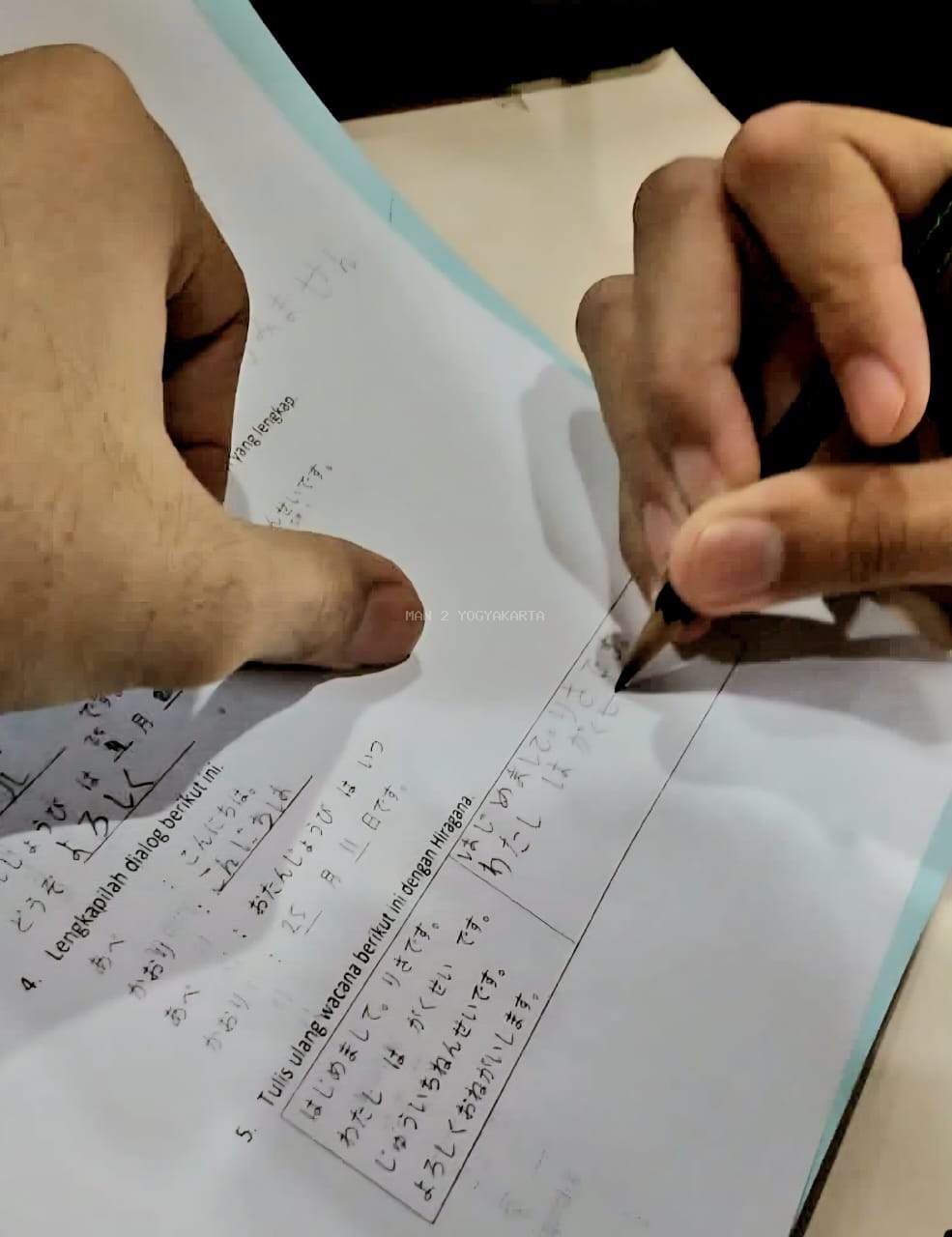 Kembangkan Potensi Global, MAN 2 Yogyakarta Gelar Ujian Penguatan Akademik Bahasa Jepang