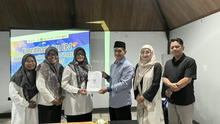 MAN 2 Yogyakarta Gelar Koordinasi dan LPJ Komite 2022–2025: Perkuat Sinergi Tiga Pilar Pendidikan