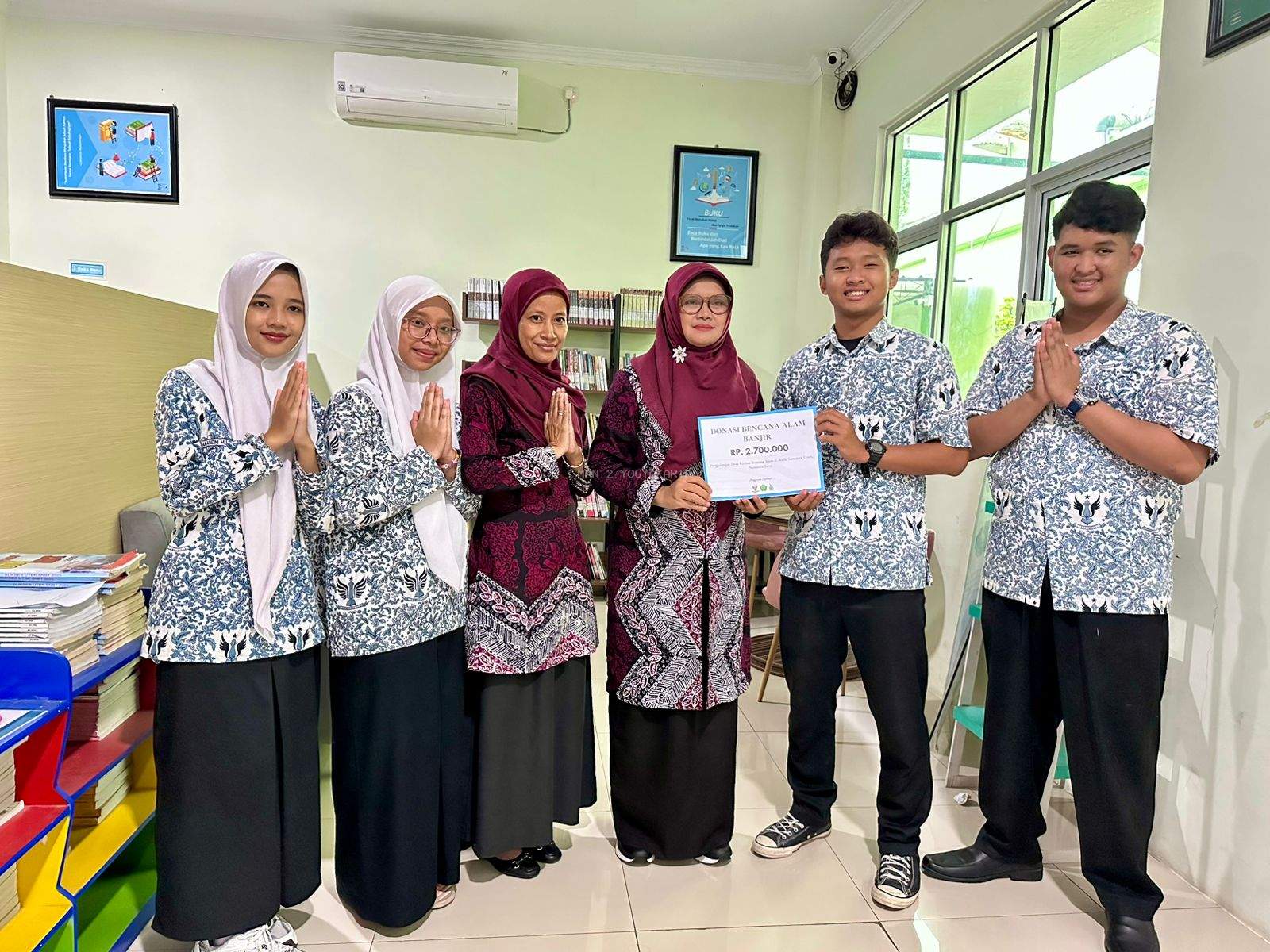 Penggalangan Dana OSIS RU & CM Armiftada MAN 2 Yogyakarta