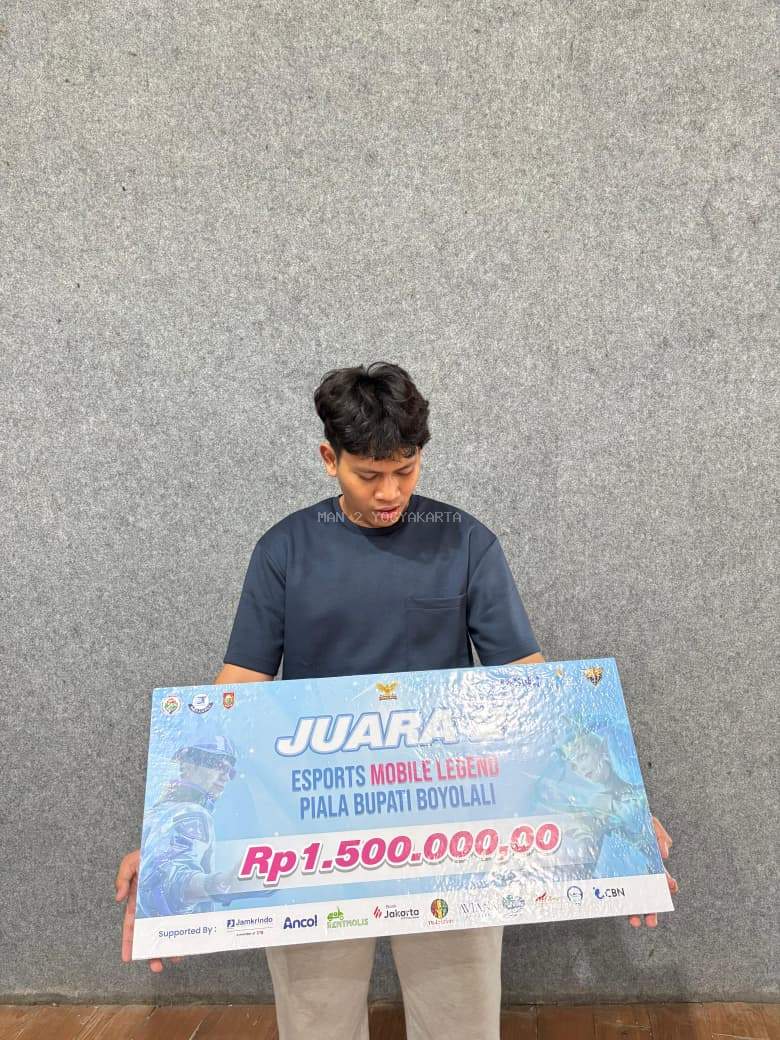 Tembus Level Umum, Muhammad Seto Gusmantri Raih Juara II E-Sport Mobile Legends Piala Bupati Boyolali 2026