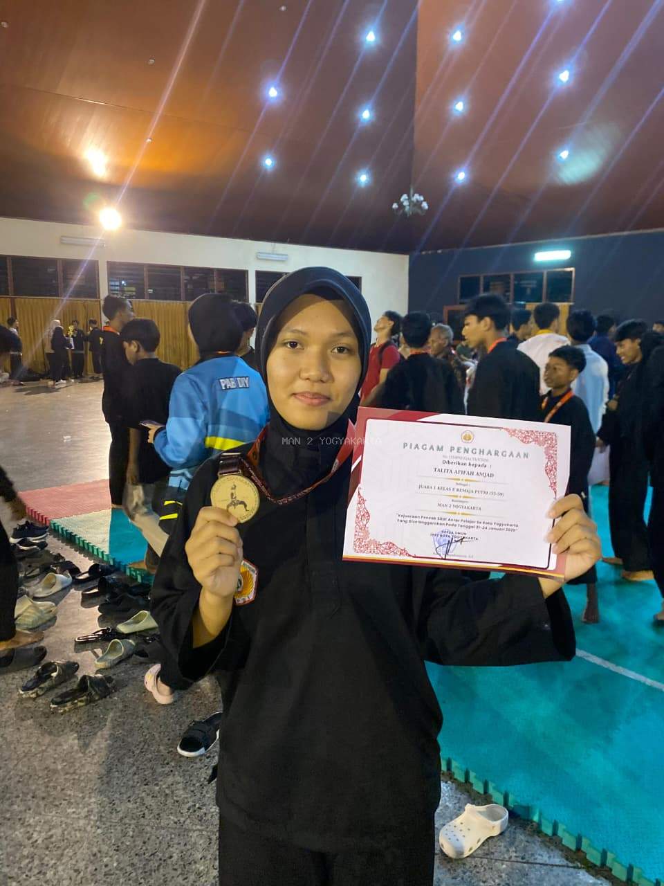 Talita Afifah Amjad Raih Medali Emas Kejurkot Pencak Silat Kota Yogyakarta 2026