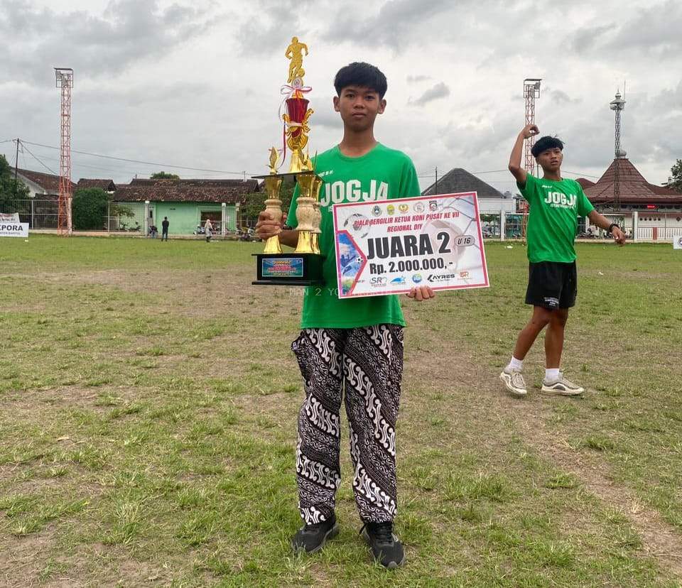 Murid KKO MAN 2 Yogyakarta, Aqil Syafiq Alim Raih Juara II Regional di Ajang Piala KONI DIY