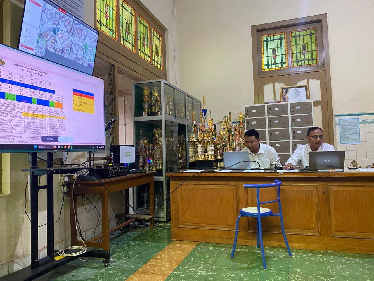 Jaga Integritas Ujian, MAN 2 Yogayakrta Terapkan Sistem Kepengawasan Digital