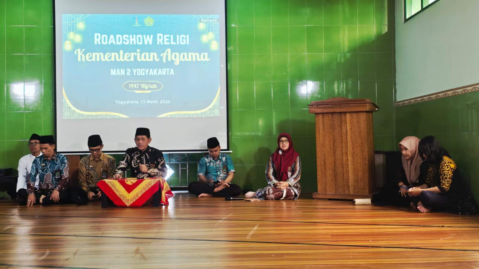 Roadshow Ramadan 1447 H Kankemenag Kota Yogyakarta Singgah di MAN 2 Yogyakarta, Perkuat Sinergi Ilmu dan Spiritualitas