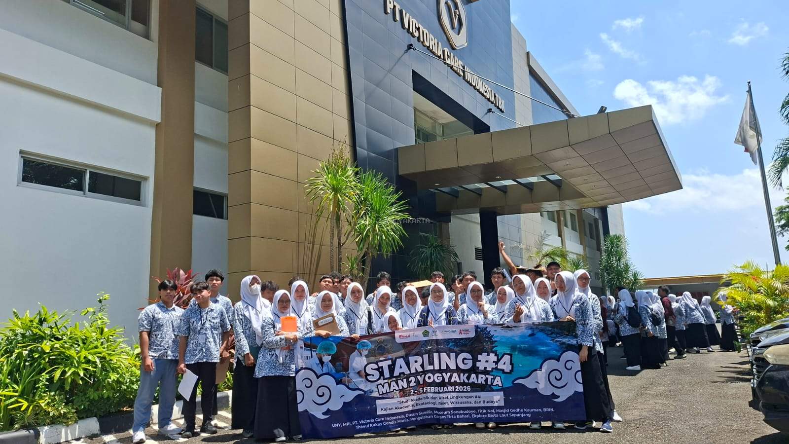 Hari Kedua STARLing #4, Murid XI MAN 2 Yogyakarta Panen Ilmu dan Pengalaman di Dunia Industri
