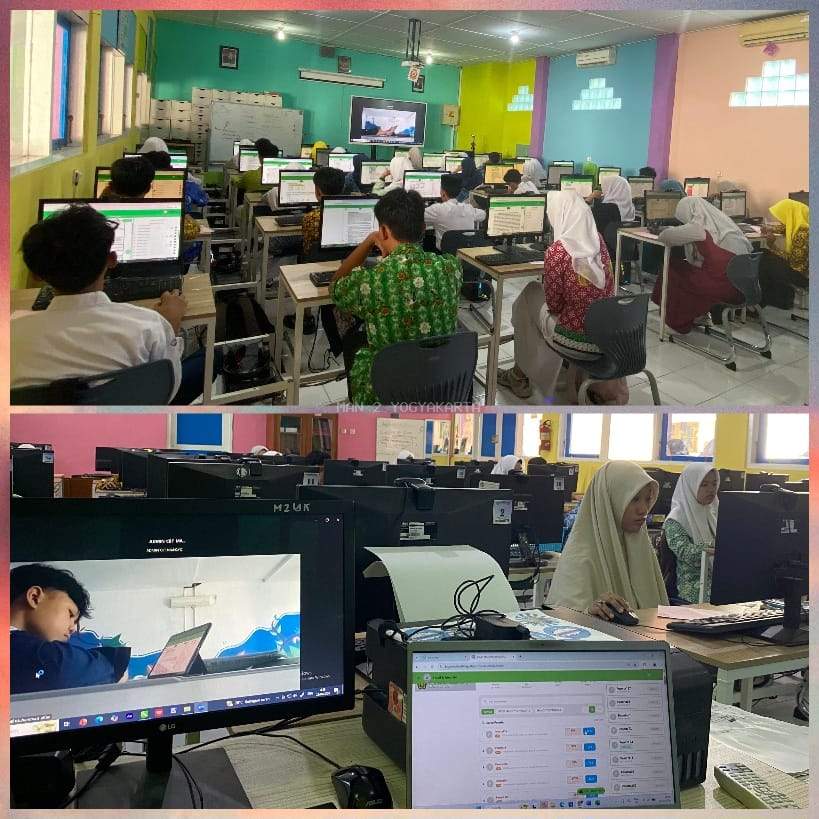 Jaga Kredibilitas Seleksi PMBM, MAN 2 Yogyakarta Fasilitasi CBT Domisili 