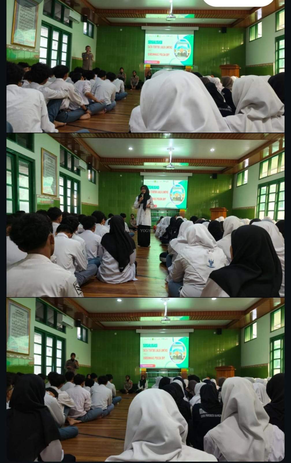 Dirbinmas Polda DIY Berikan Edukasi Lalu Lintas di MAN 2 Yogyakarta: Tekankan Kedisiplinan dan Tanggung Jawab Bangsa