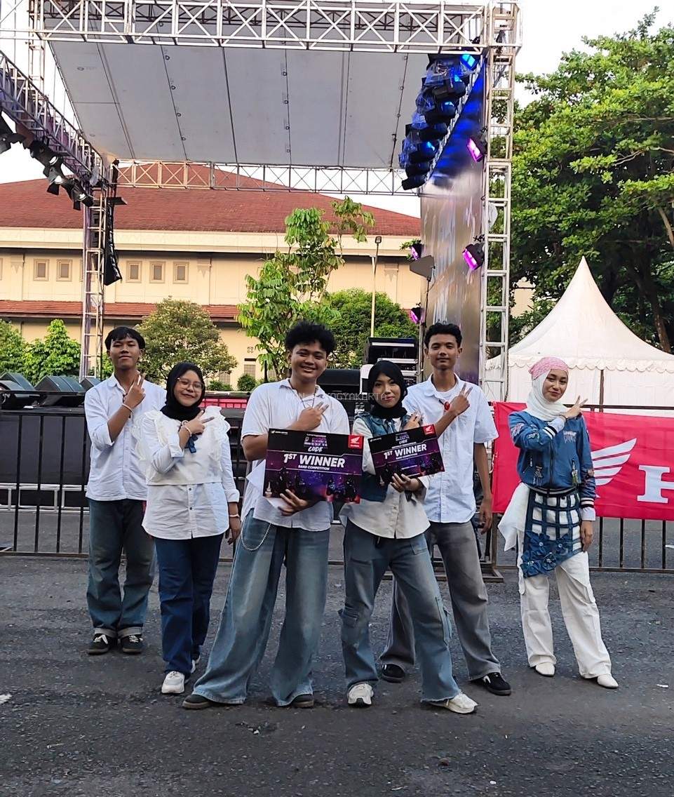 Band MAN 2 Yogyakarta Raih Juara 1 “BAND COMPTITION” HONDA di JEC