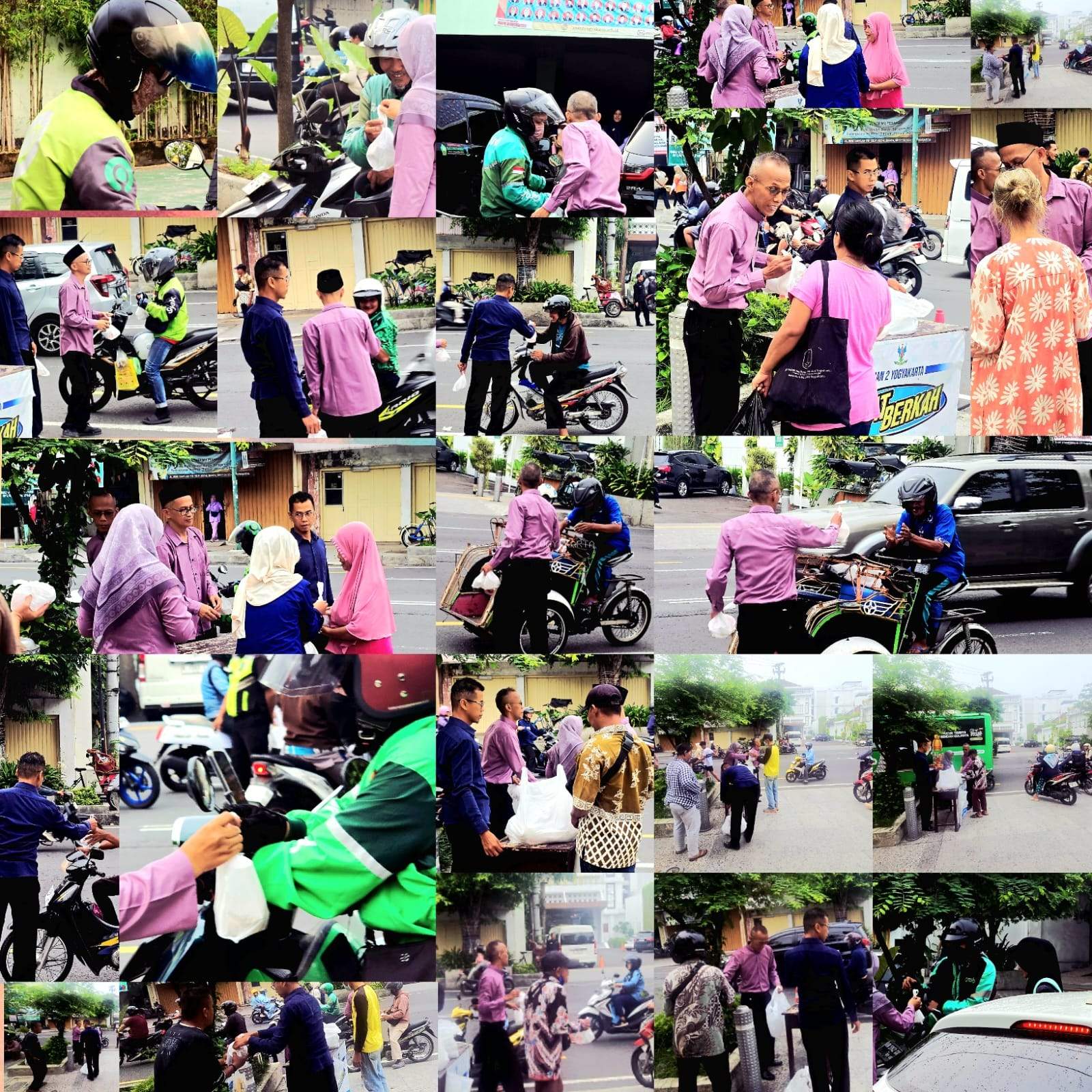 Jumat Barokah MAN 2 Yogyakarta, Wujud Nyata Panca Cinta melalui Sedekah dan Kepedulian Sosial