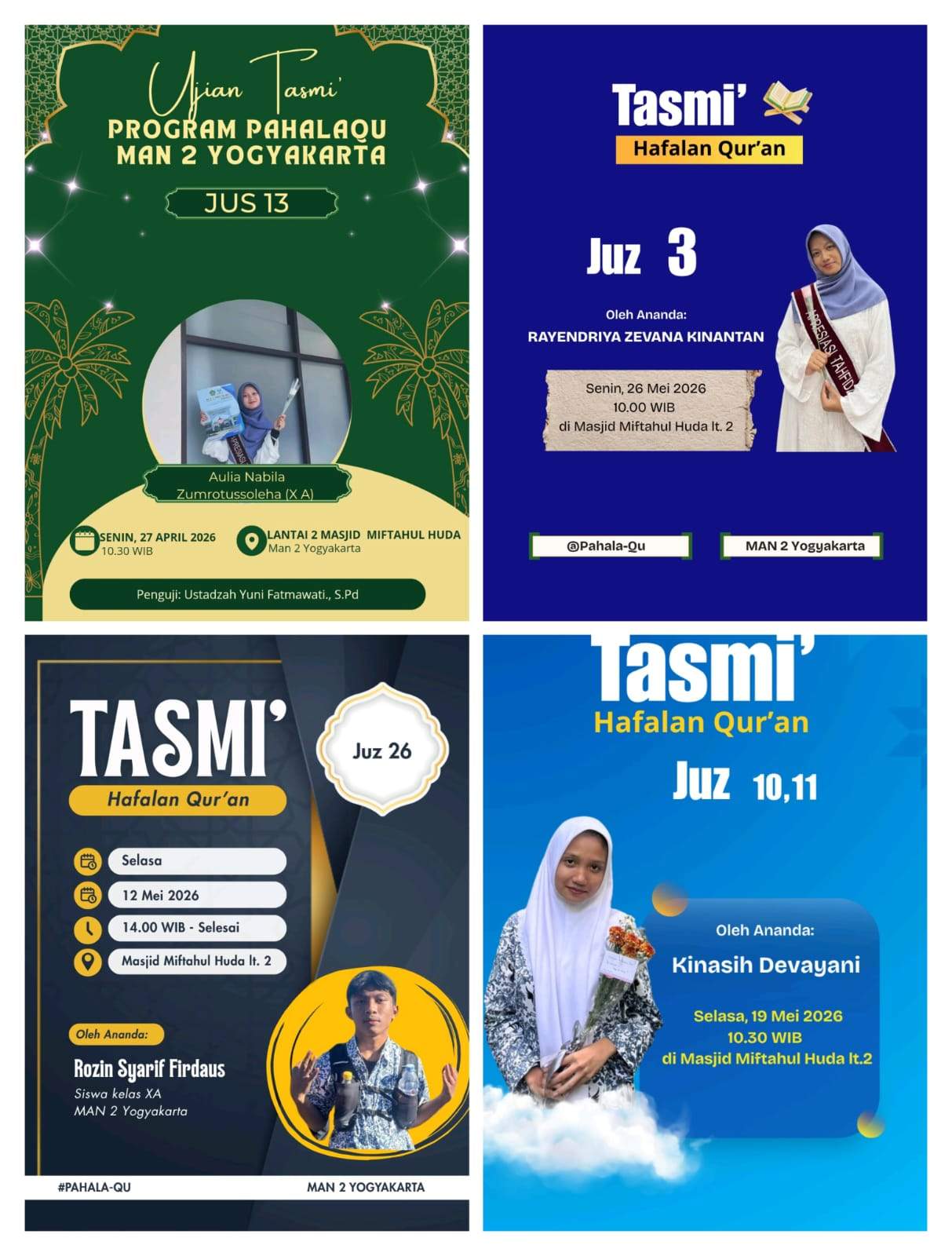 Tasmi’ Al-Qur’an: Bukti Ketekunan dan Istiqamah dalam Menghafal