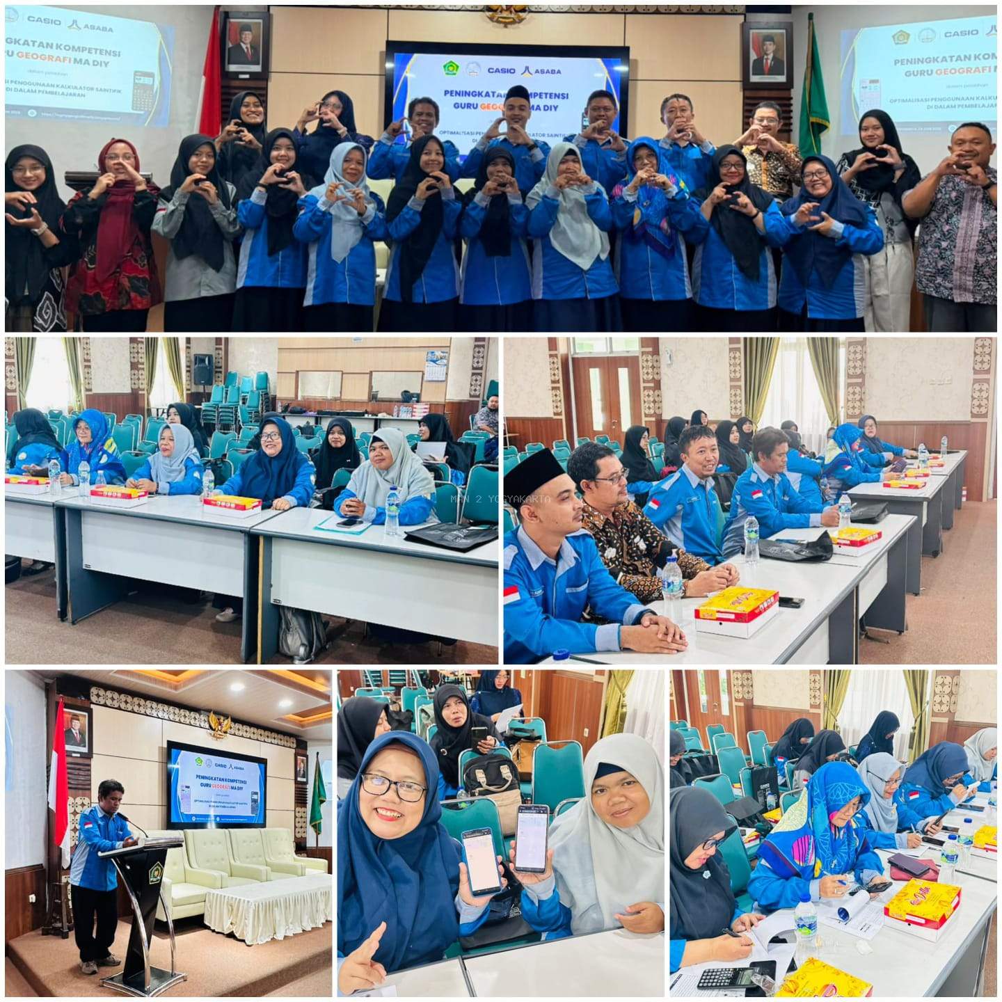 MGMP Geografi MA D.I.Y Optimalkan Alat Bantu Pembelajaran Berupa Kalkulator Ilmiah untuk Dongkrak Pemahaman Materi Geografi