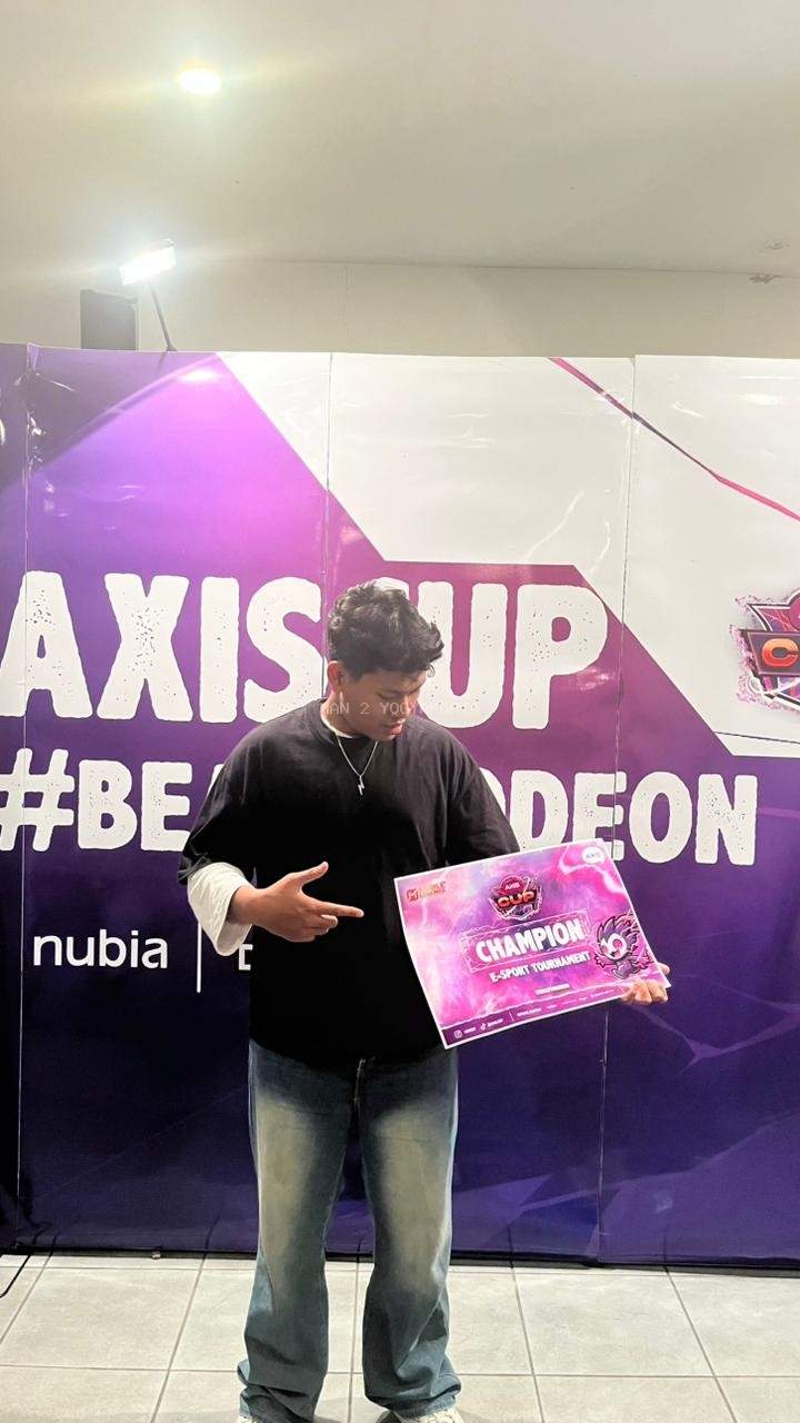 Muhammad Seto Gusmantri Murid MAN 2 Yogyakarta Raih Juara E-Sports Tournament  AXIS Cup Sukoharjo 2026 Tingkat Pelajar